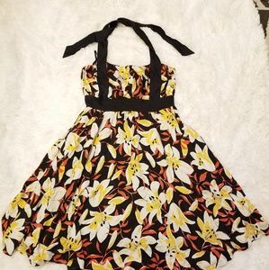 Moulinette Soeurs Silk halter dress